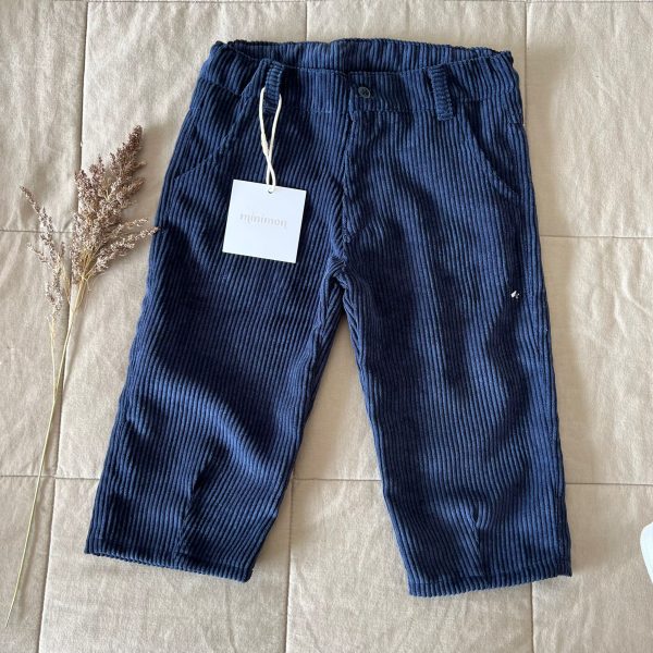 Pantalón Pana Azul