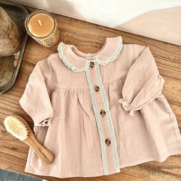 Camisa Puntilla Nude
