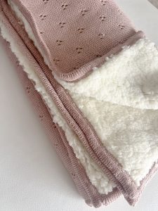 Rebozo Corderito Almendra - Imagen 3