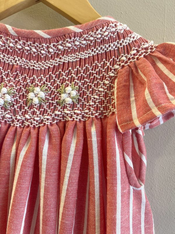 Vestido smock red row - Imagen 2