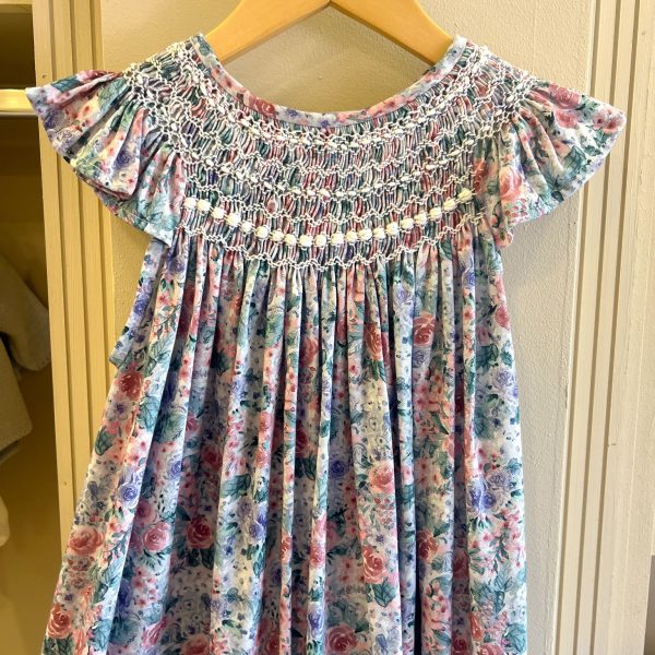 Vestido smock rosedal