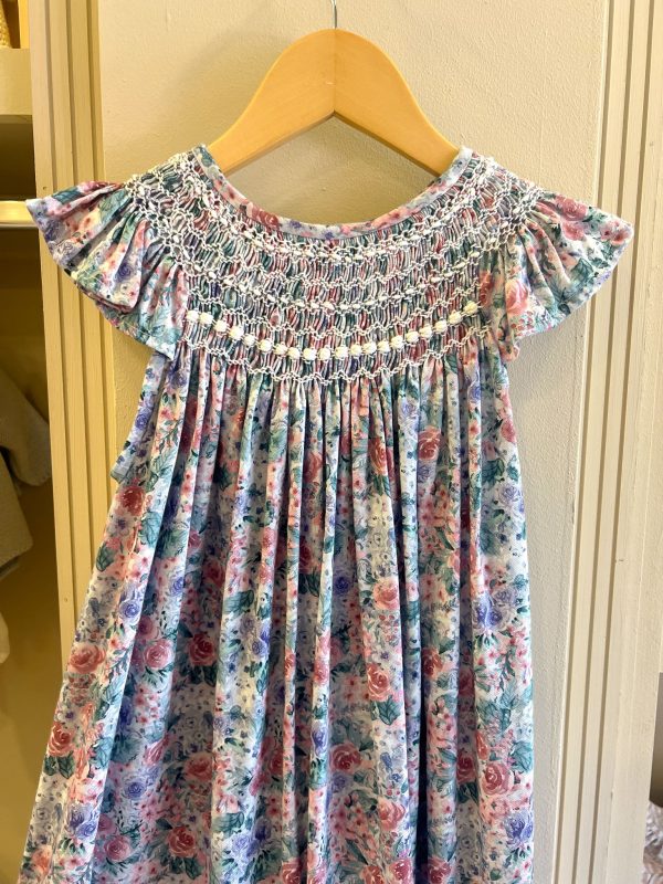 Vestido smock rosedal