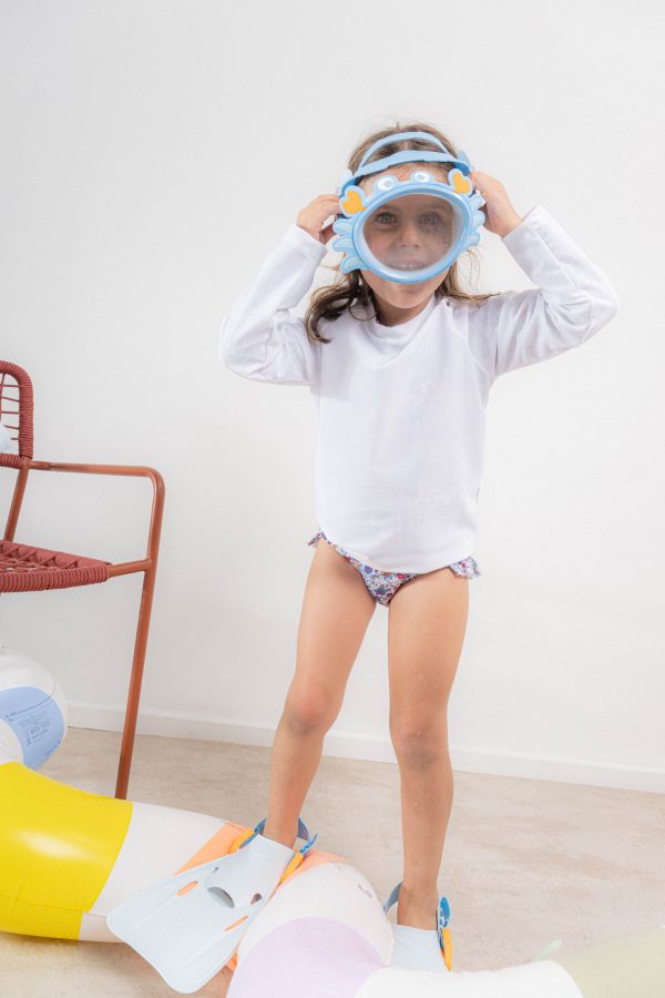 Remera Lycra Blanca baño - Imagen 2
