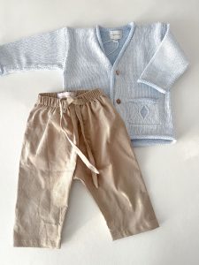 Pantalón baby - pana beige - Imagen 2