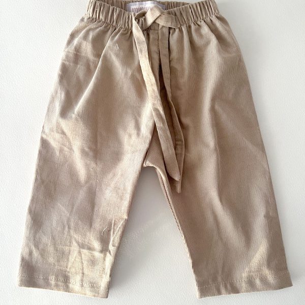 Pantalón baby - pana beige