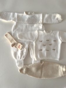 Conjunto rositas beige - Imagen 3