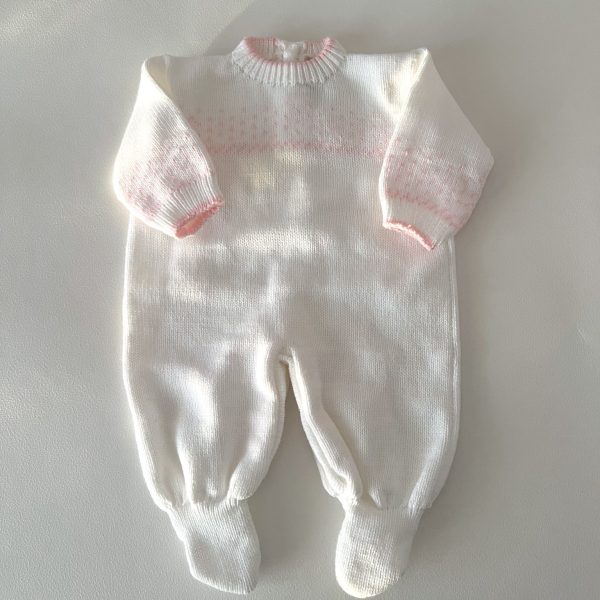 Monito bebe dots - rosado