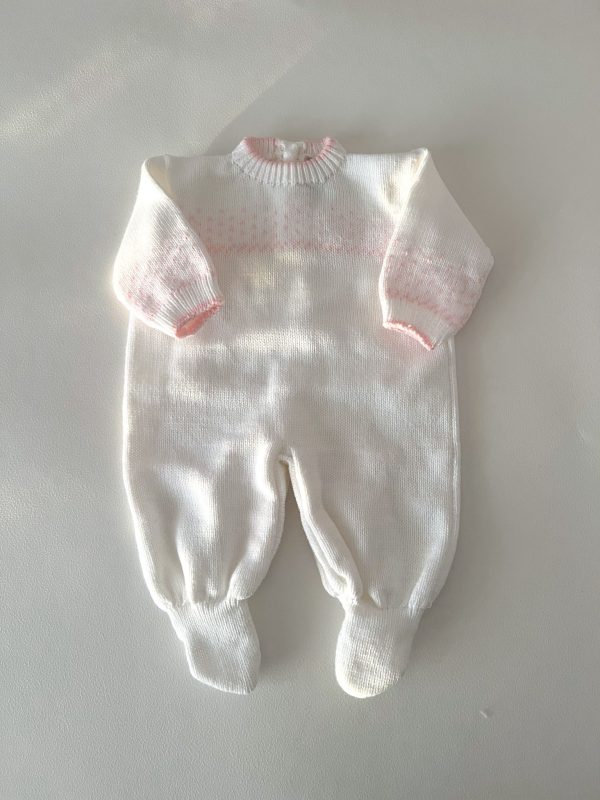 Monito bebe dots - rosado