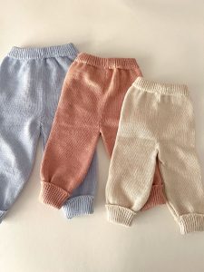 Pantalón de punto - beige - Imagen 2