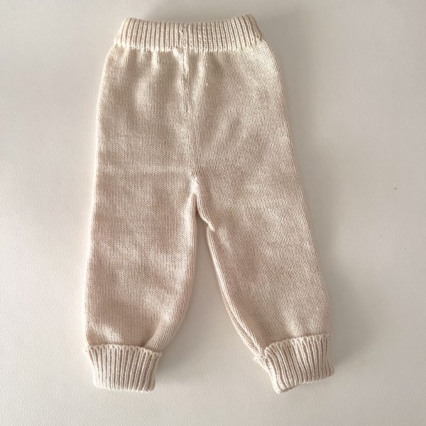 Pantalón de punto - beige