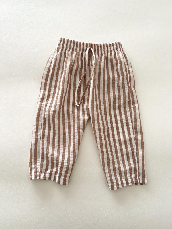 Pantalón Pai Rayas beige