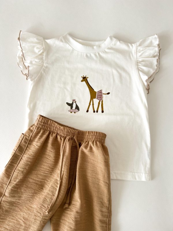 Pantalón Pai beige - Imagen 2