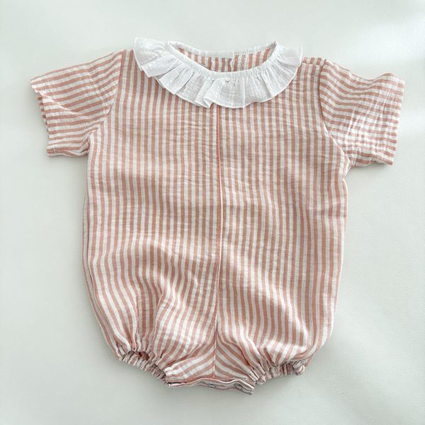 Ranita Vuelito - rayas pink