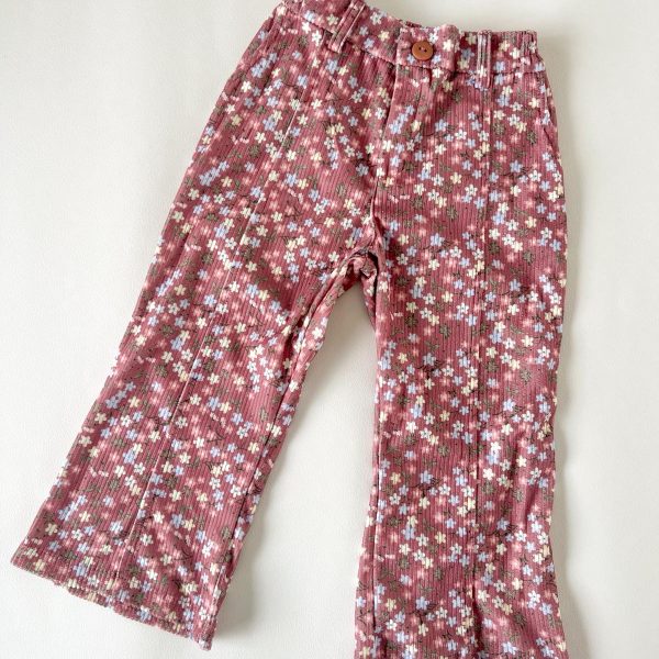 Pantalón wide - linda rosa viejo